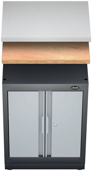 Arbeitsplatte V6000-0676-X B676xT500xH40mm VA VIGOR