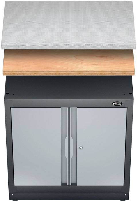 Arbeitsplatte V6000-0861 B861xT500xH40mm HO VIGOR
