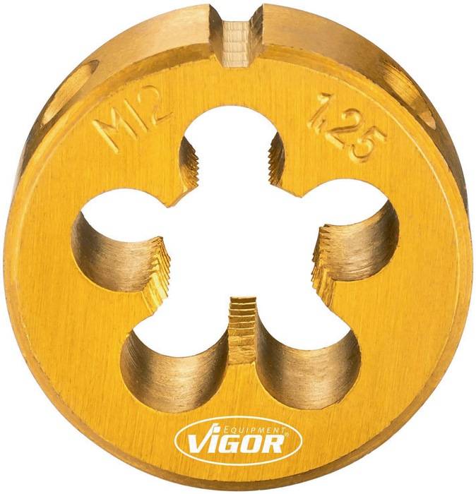 Schneideisen V7181-1 M 12x1,25 TIN VIGOR