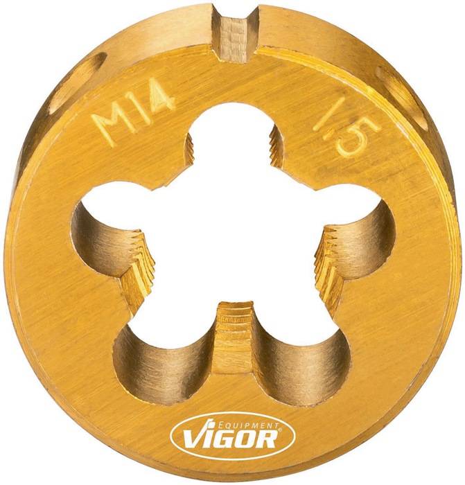 Schneideisen V7181-3 M 14x1,5mm TIN VIGOR