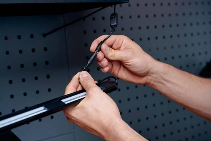 LED-Arbeitsleuchte V7283, SMD-LED Lichtleistung 1000 Lumen, 600 mm Länge, VIGOR