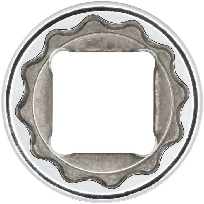 Steckschlüsseleinsatz V7512-16, Antr. 1/2 Zoll - Abtr. A.-Dpp-6kt. 16mm, VIGOR