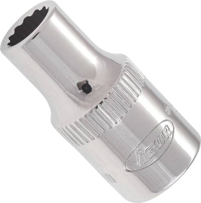 Steckschlüsseleinsatz V7514-5.5, Antr. 1/4 Zoll - Abtr. A.-Dpp-6kt. 5,5mm, VIGOR