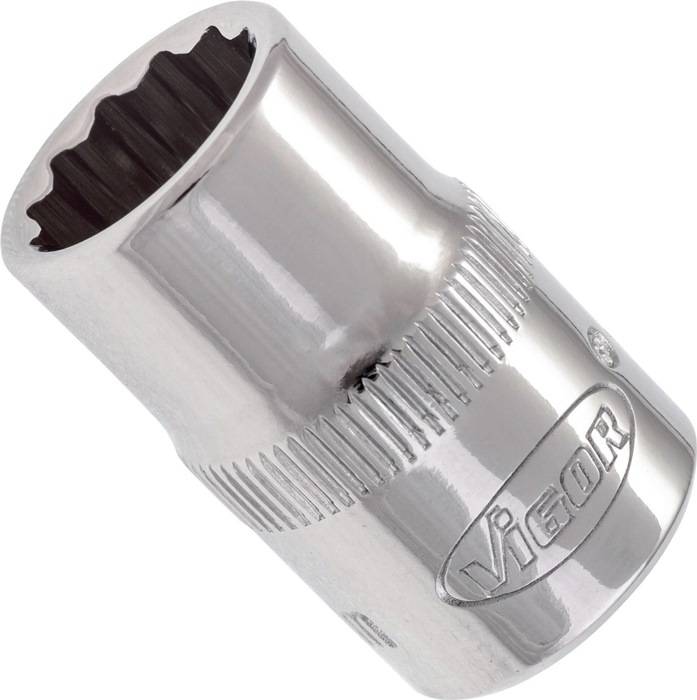 Steckschlüsseleinsatz V7538-11, Antr. 3/8 Zoll - Abtr. A.-Dpp-6kt. 11mm, VIGOR