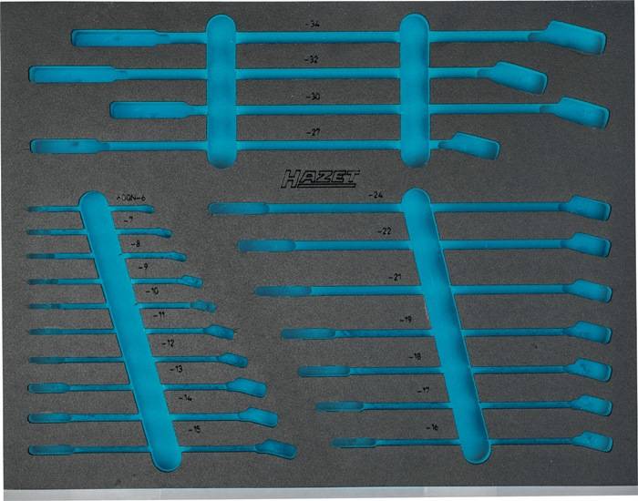 Weichschaumeinlage 163-532L leer f.163-532/21 HAZET