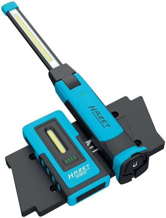 Lampensatz 1979W1/3 3-tlg.2 Lampen u.Ladepad HAZET