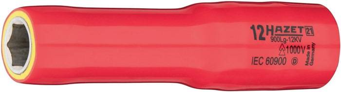 Steckschlüsseleinsatz 900LG-12KV 1/2 Zoll Außen-Sechskant SW 12mm L.101mm HAZET