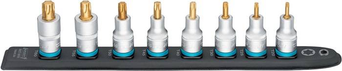 Steckschlüsseleinsatz-Satz 992T-SR/8 8-tlg.Innen TORX® Pro Antr.12,5mm HAZET