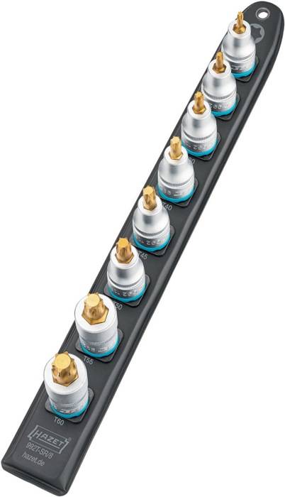 Steckschlüsseleinsatz-Satz 992T-SR/8 8-tlg.Innen TORX® Pro Antr.12,5mm HAZET