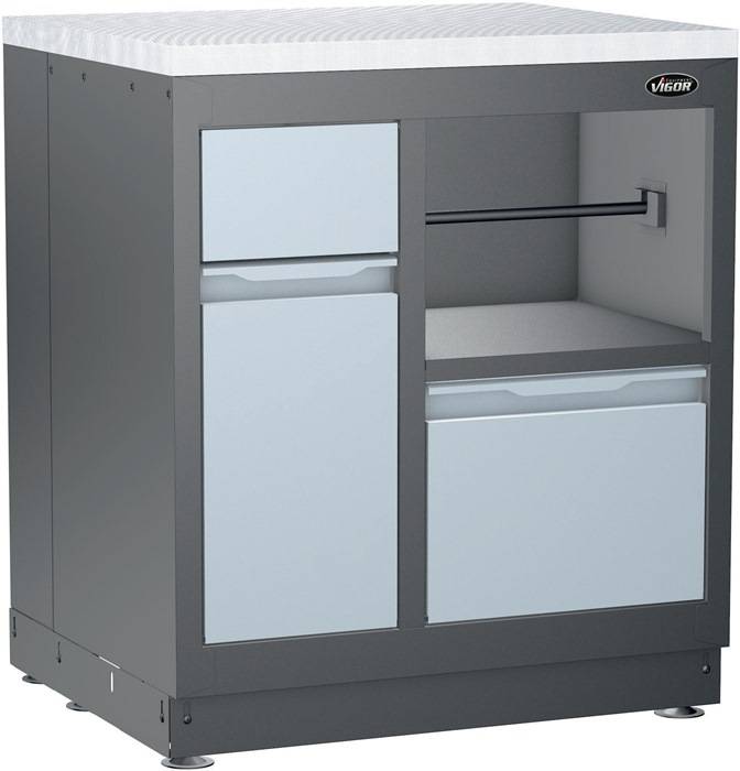 Arbeitsplatte V6000-0861-XD B861xT700xH40mm VA VIGOR