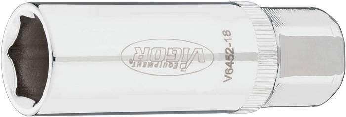 Steckschlüsseleinsatz V6452-18 6-kant SW 18mm VIGOR