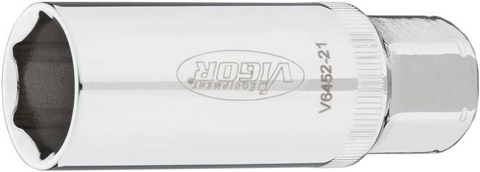 Steckschlüsseleinsatz V6452-21 6-kant SW 21mm VIGOR