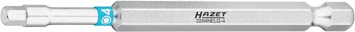 Bit 2204NELG-4 1/4 Zoll L.89mm extralang i6-KT.4mm HAZET
