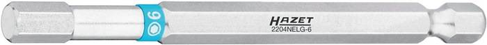 Bit 2204NELG-6 1/4 Zoll L.89mm extralang i6-KT.6mm HAZET