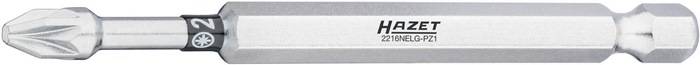 Bit 2216NELG-PZ2 1/4 Zoll PZ2 L.89mm extralang HAZET