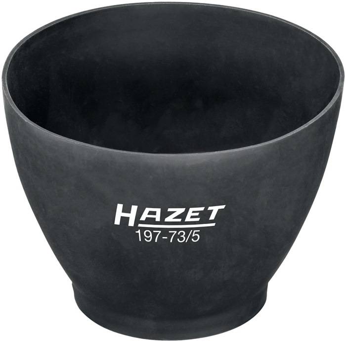 Gipsbecher 197-73/5 H.95mm D.125mm schwarz HAZET