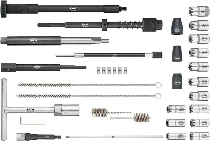Injektorschacht-Reinigungs-Satz V4941N 23-tlg.VIGOR