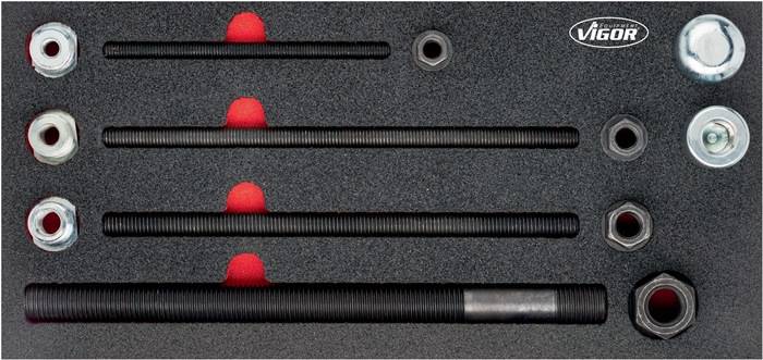 Werkzeugmodul V7723 S (188x393 mm) Spindel-Satz VIGOR