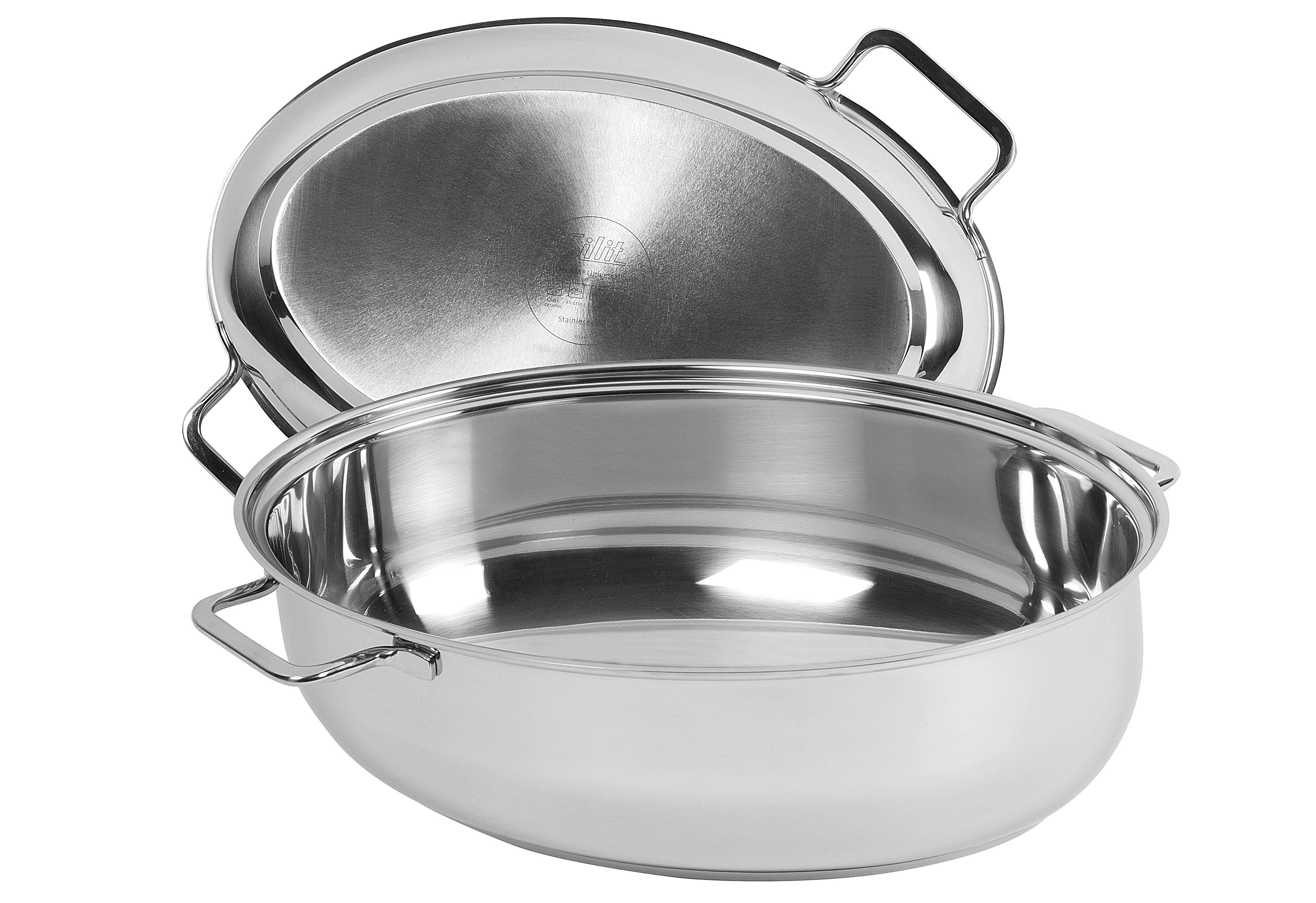 Silit Bräter oval mit Deckel 38x26cm