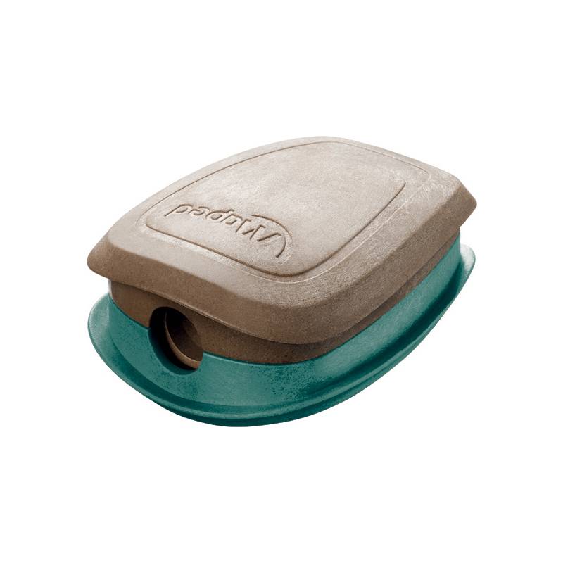 Maped Doppel-Spitzdose SMILING PLANET, blau/braun