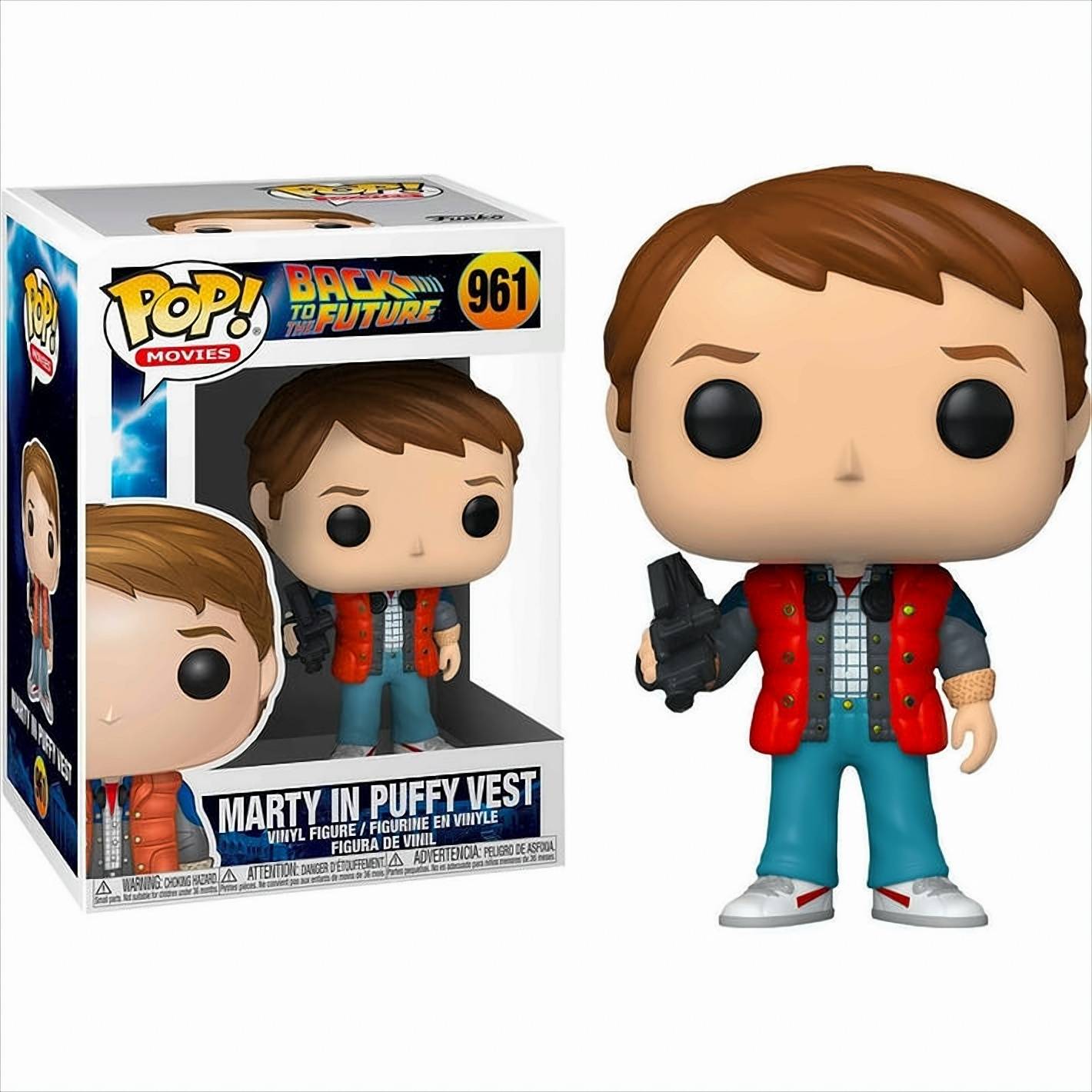 POP - Back to the Future - Marty in Puffy Vest Neu & OVP