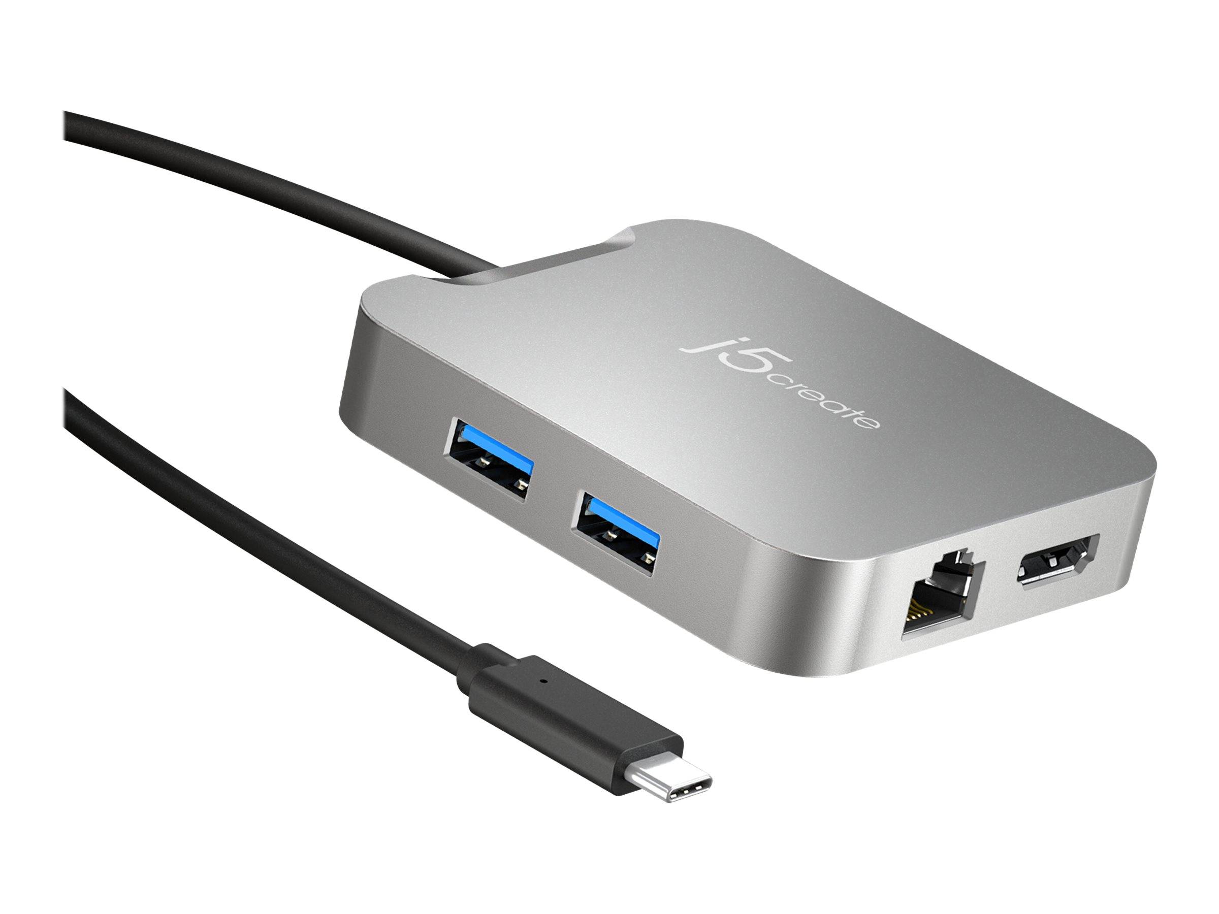 j5create JCD391-N - Mini-Dock - USB-C / Thunderbolt 3