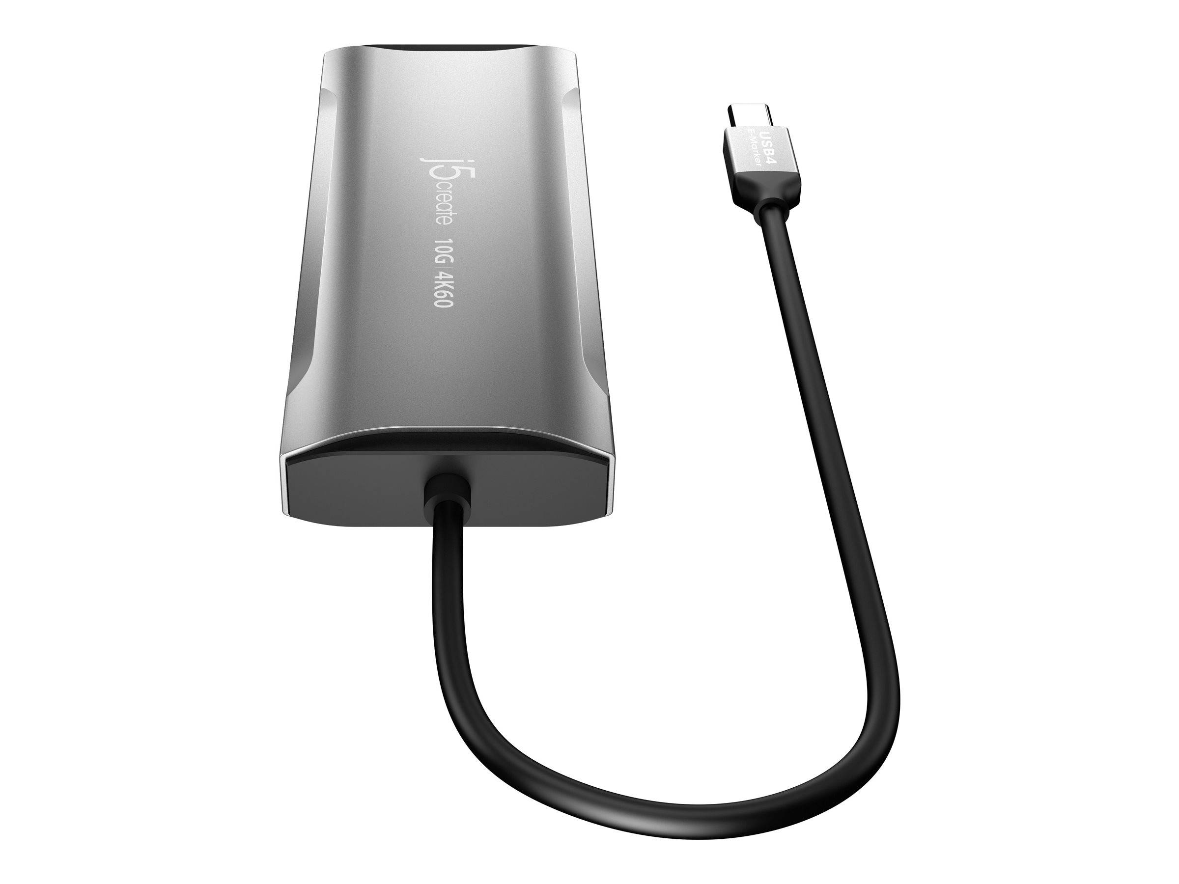 j5create JCD392-N - Dockingstation - USB-C / USB4 / Thunderbolt 3 / Thunderbolt 4