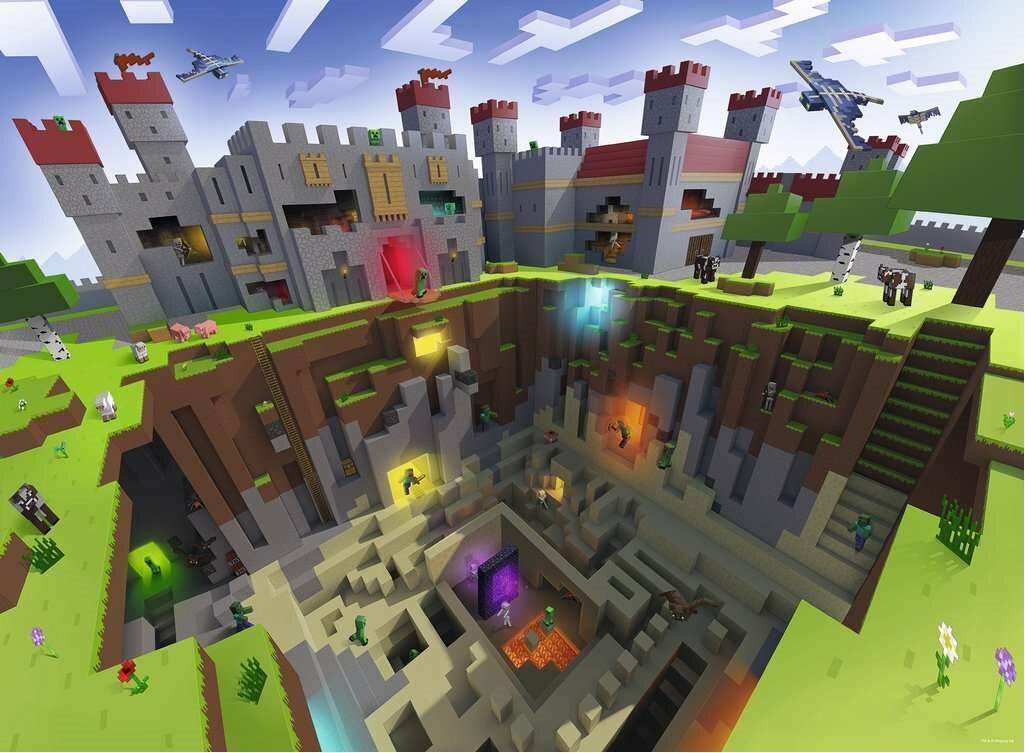 Minecraft XXL 300pzs