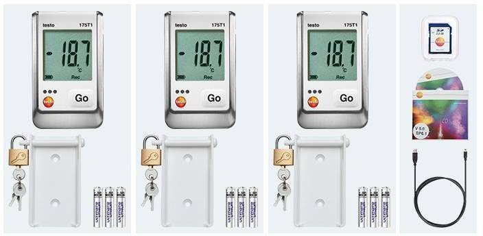 Testo Temperaturlogger Set 0572 1750