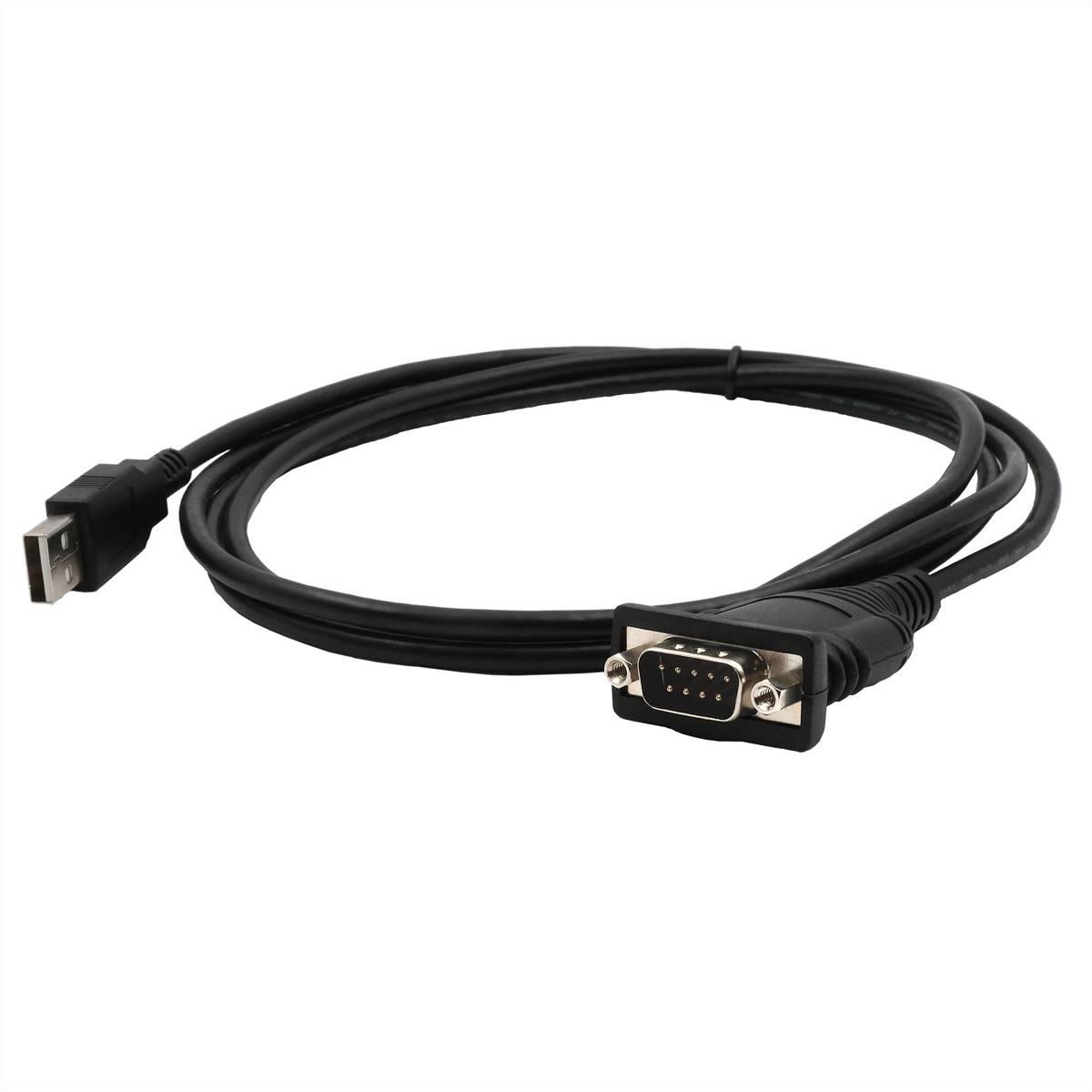 EXSYS EX-13002 USB 2.0 zu 1 x Seriell RS-232 Kabel mit 9 Pin Stecker Prolific Chip-Set