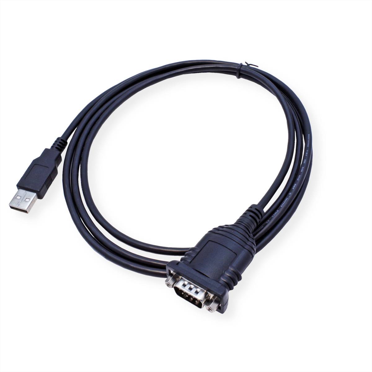 EXSYS EX-13001 USB 2.0 zu 1 x Seriell RS-232 Kabel mit 9 Pin Stecker FTDI Chip-Set