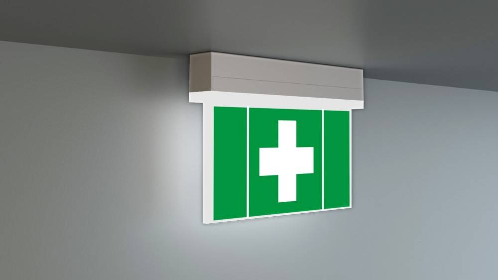 RP-Technik LED-Rettungszeichenleuchte KSC013SC