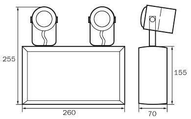 RP-Technik Sicherheitsleuchte SKS2103SC