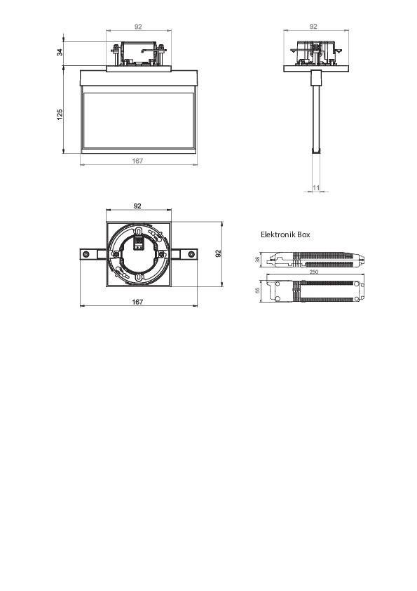 RP-Technik LED-Rettungszeichenleuchte AIE001SC