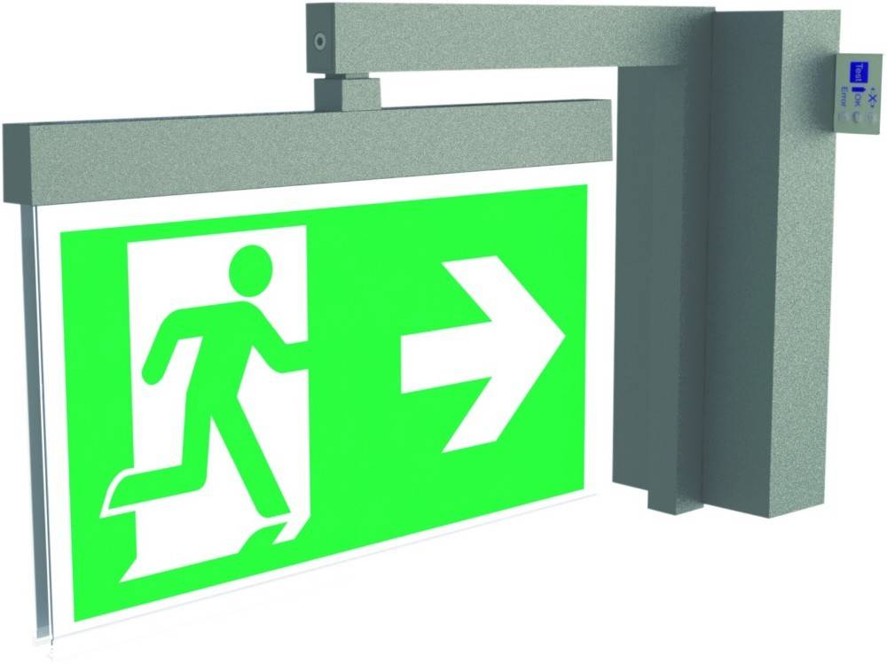 RP-Technik LED-Rettungszeichenleuchte AMWA009ML-E