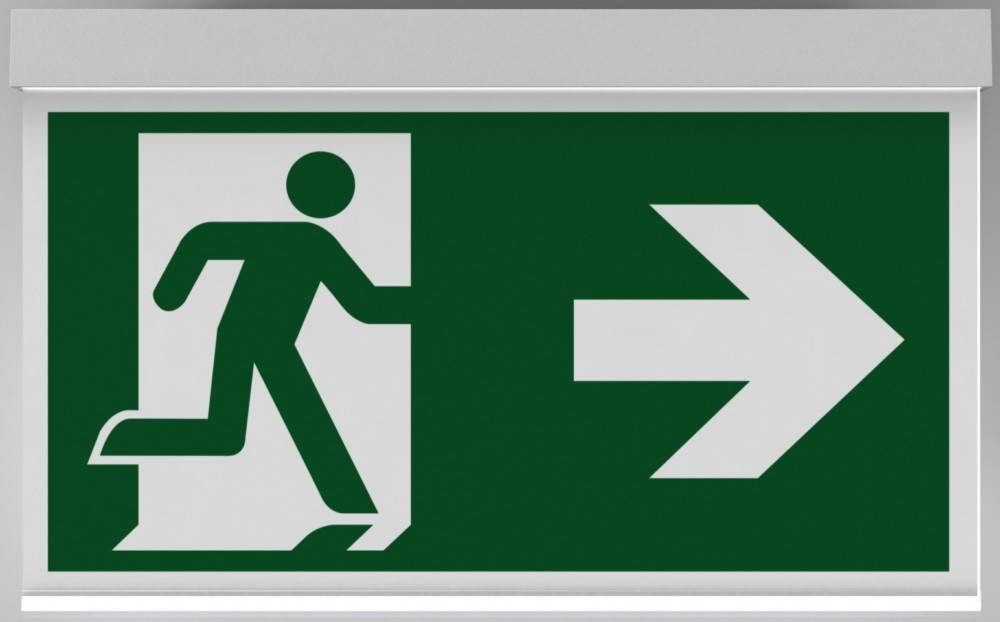 RP-Technik Rettungszeichenleuchte AXW009