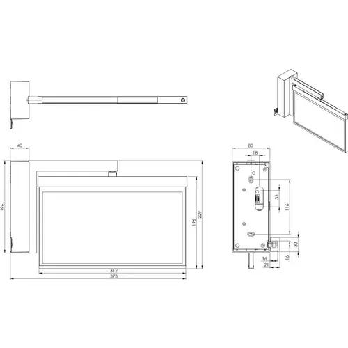 RP-Technik Rettungszeichenleuchte AXWA509CC-AZ RP-Technik Rettungszeichenleuchte AXWA509CC-AZ