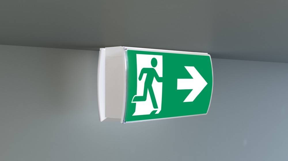 RP-Technik LED-Rettungszeichenleuchte KCD413SC