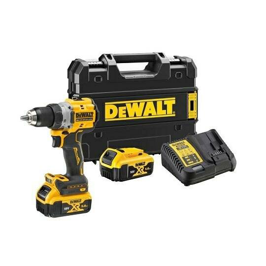 DEWALT.18V 90Nm 2x5.0Ah BL TSTAK BOHRMASCHINE DCD800P2T