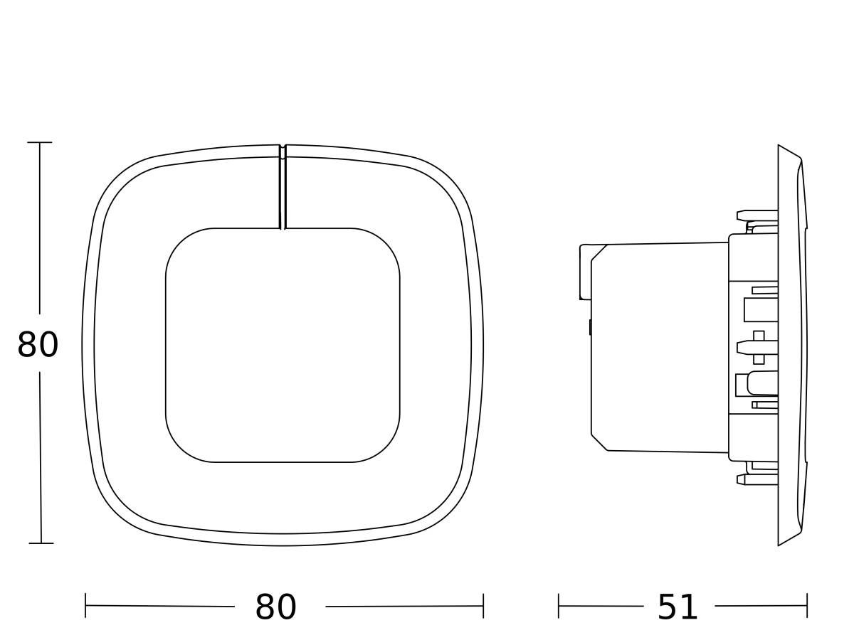 Steinel Präsenzmelder IR Quat SLIM 058500