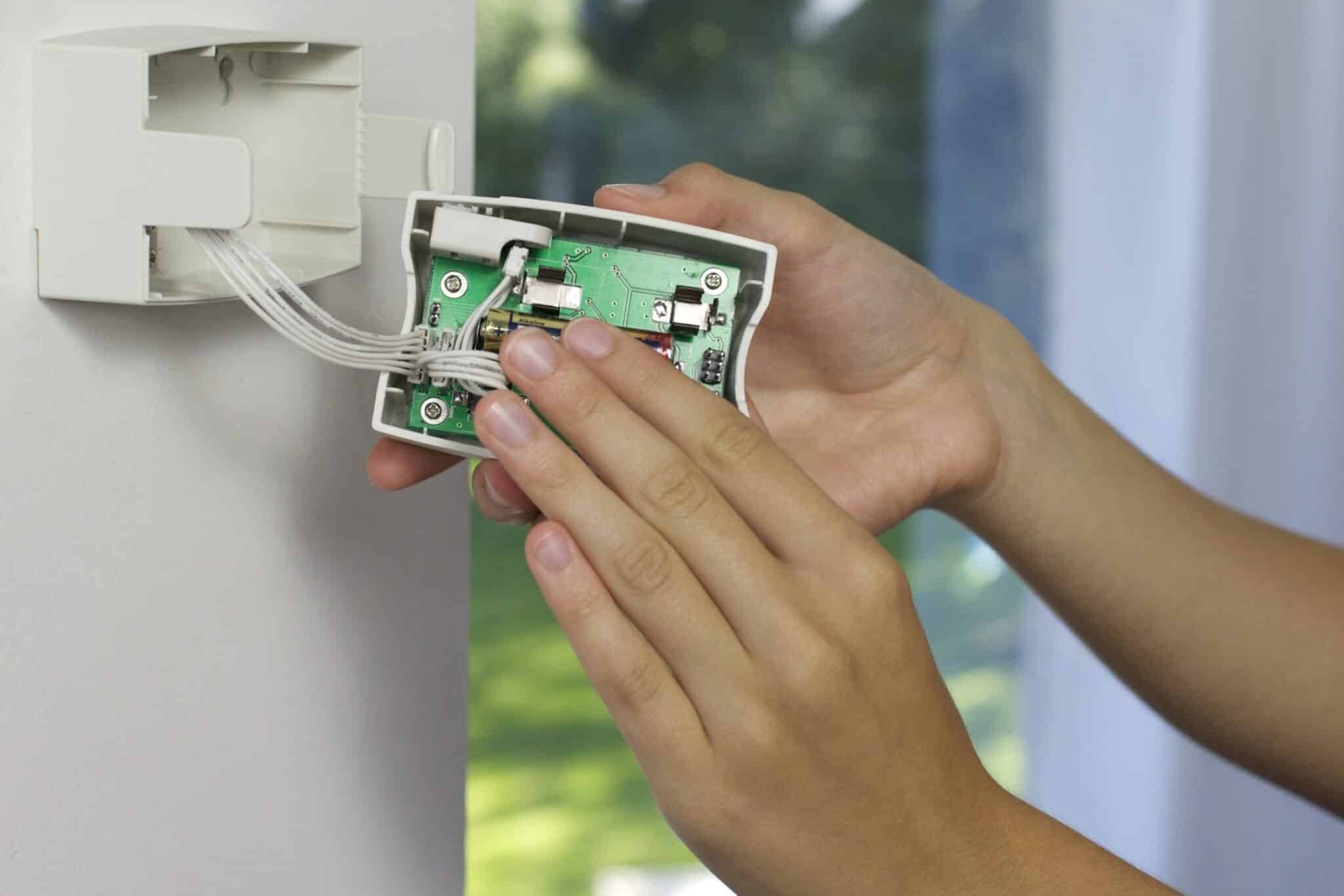 Schimmelwächter Hygrometer innen Luftfeuchte Messgerät Schimmelalarm SensoProtect Standard