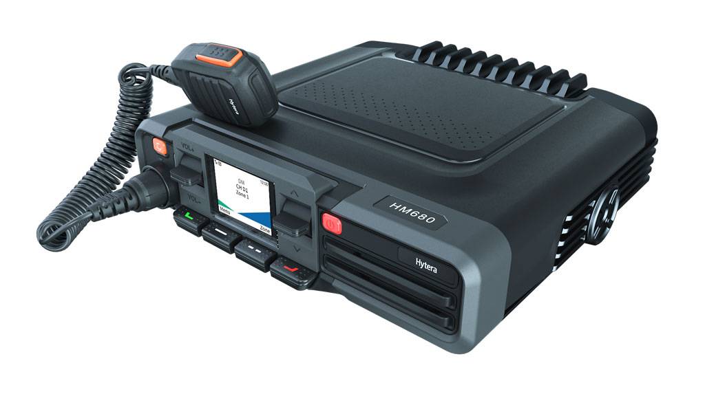 SET Hytera HM685 mobile Funkgerät VHF Microfon Montagebügel HM685LV1