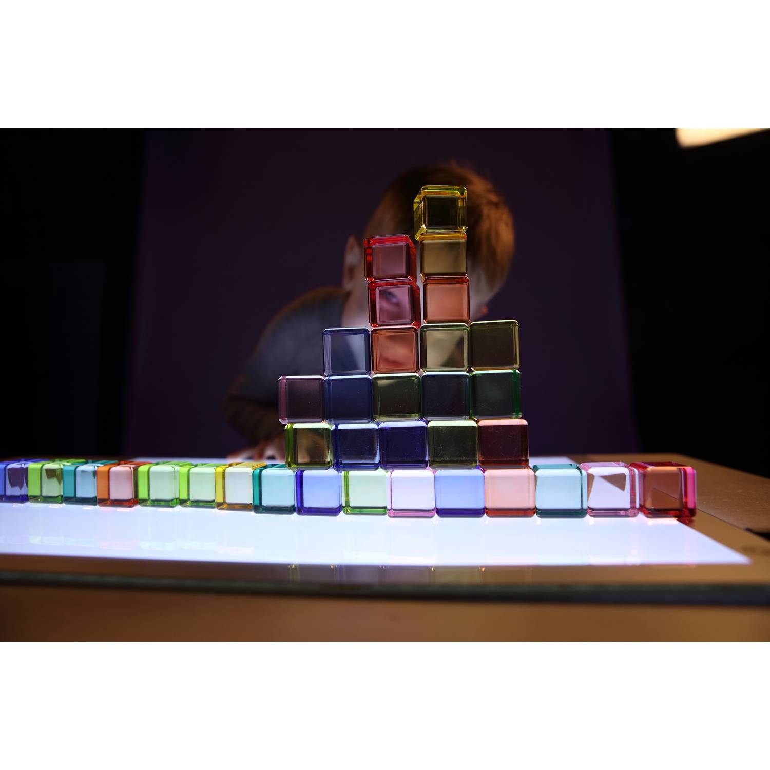 EDUPLAY 120771 Acryl Steine 10er Set (Farbe zufällig, 1 Stück)