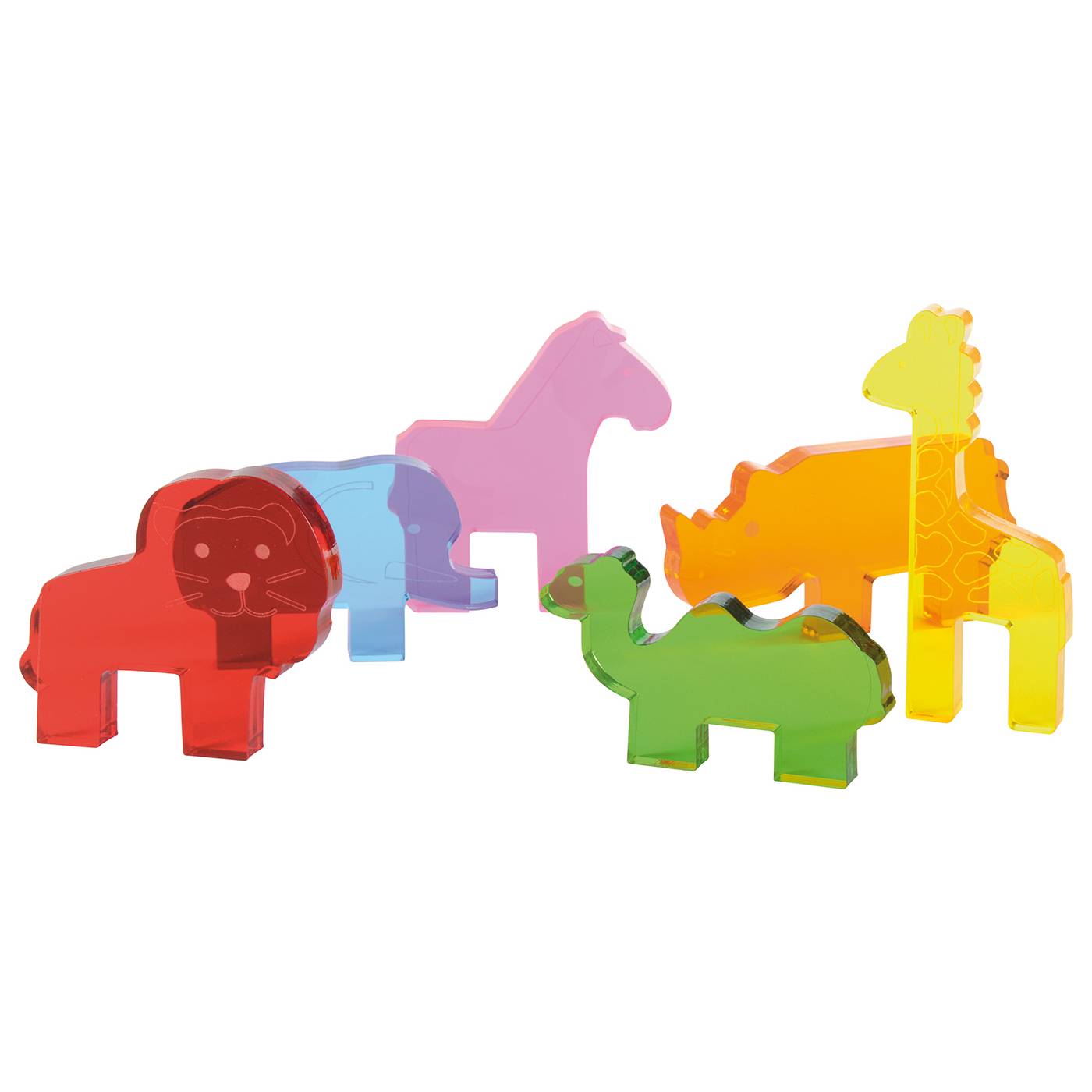 EDUPLAY 120772 Acryl Wildtiere 6er Set