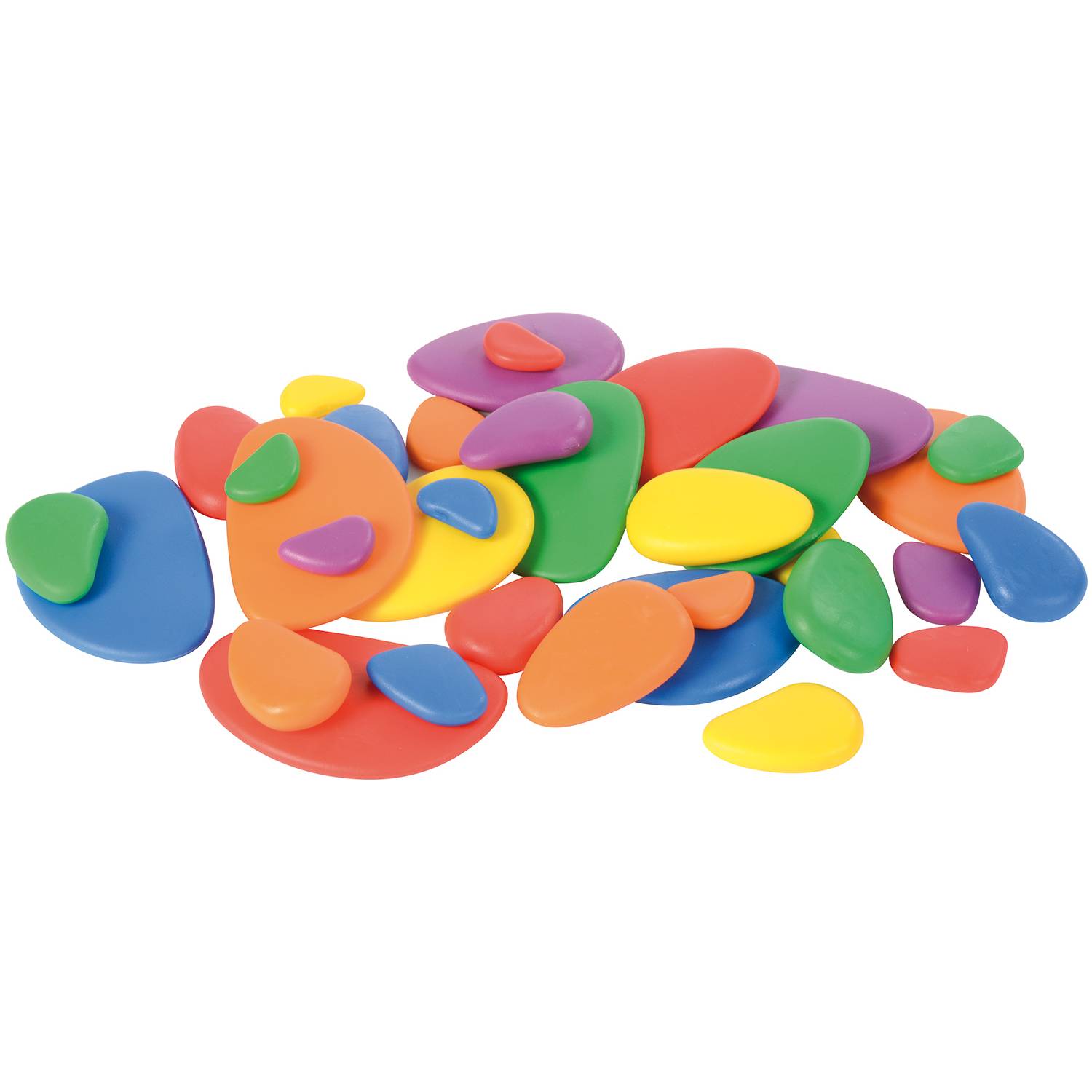 EDUPLAY 120775 Regenbogen Kieselsteine