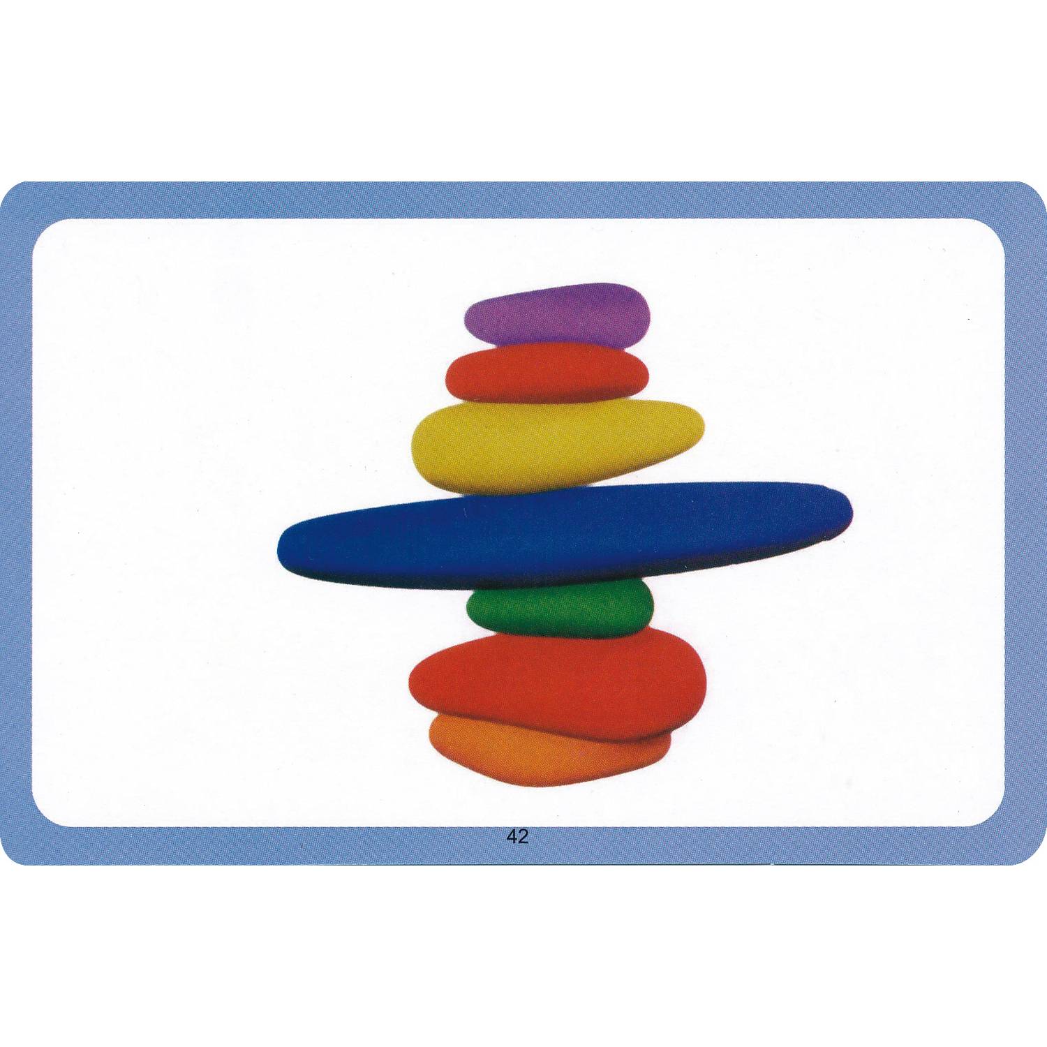 EDUPLAY 120775 Regenbogen Kieselsteine