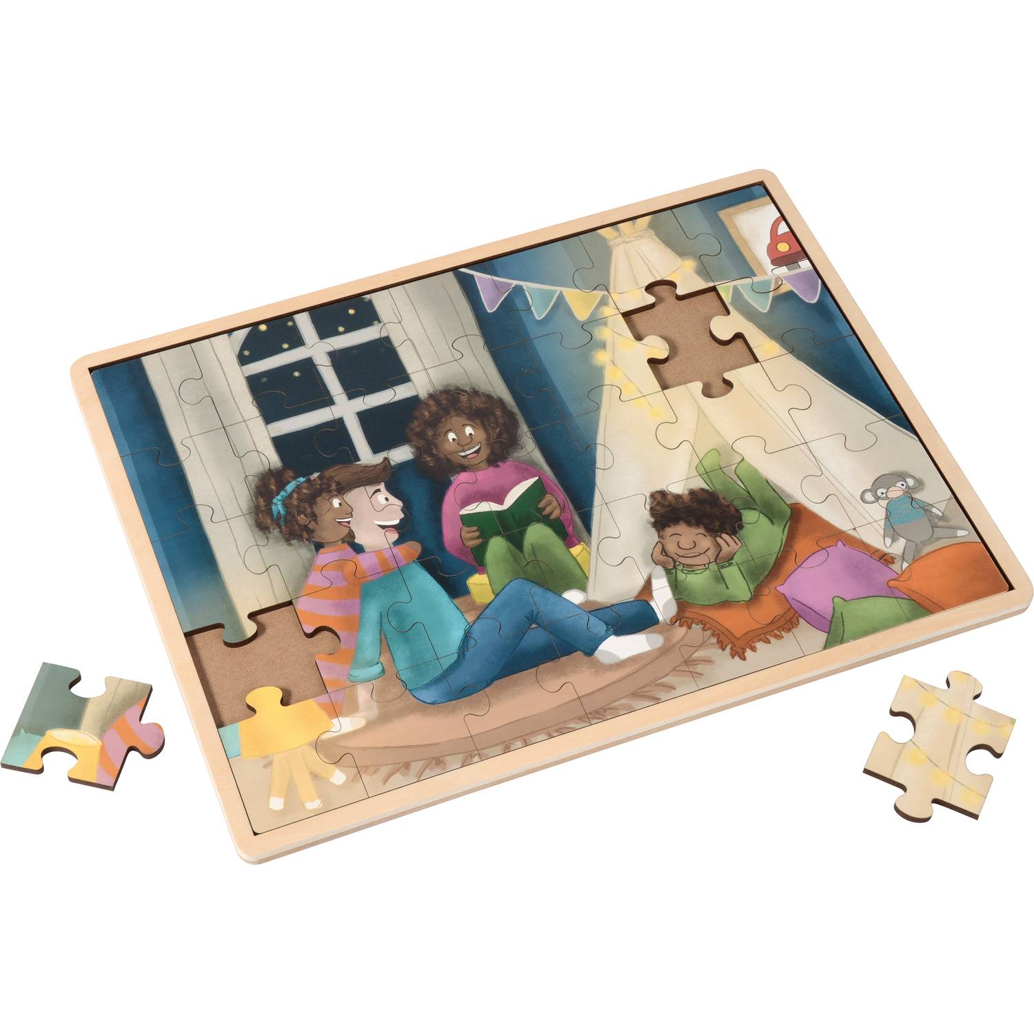 EDUPLAY 120792 Puzzle Abend-Geschichten Integration