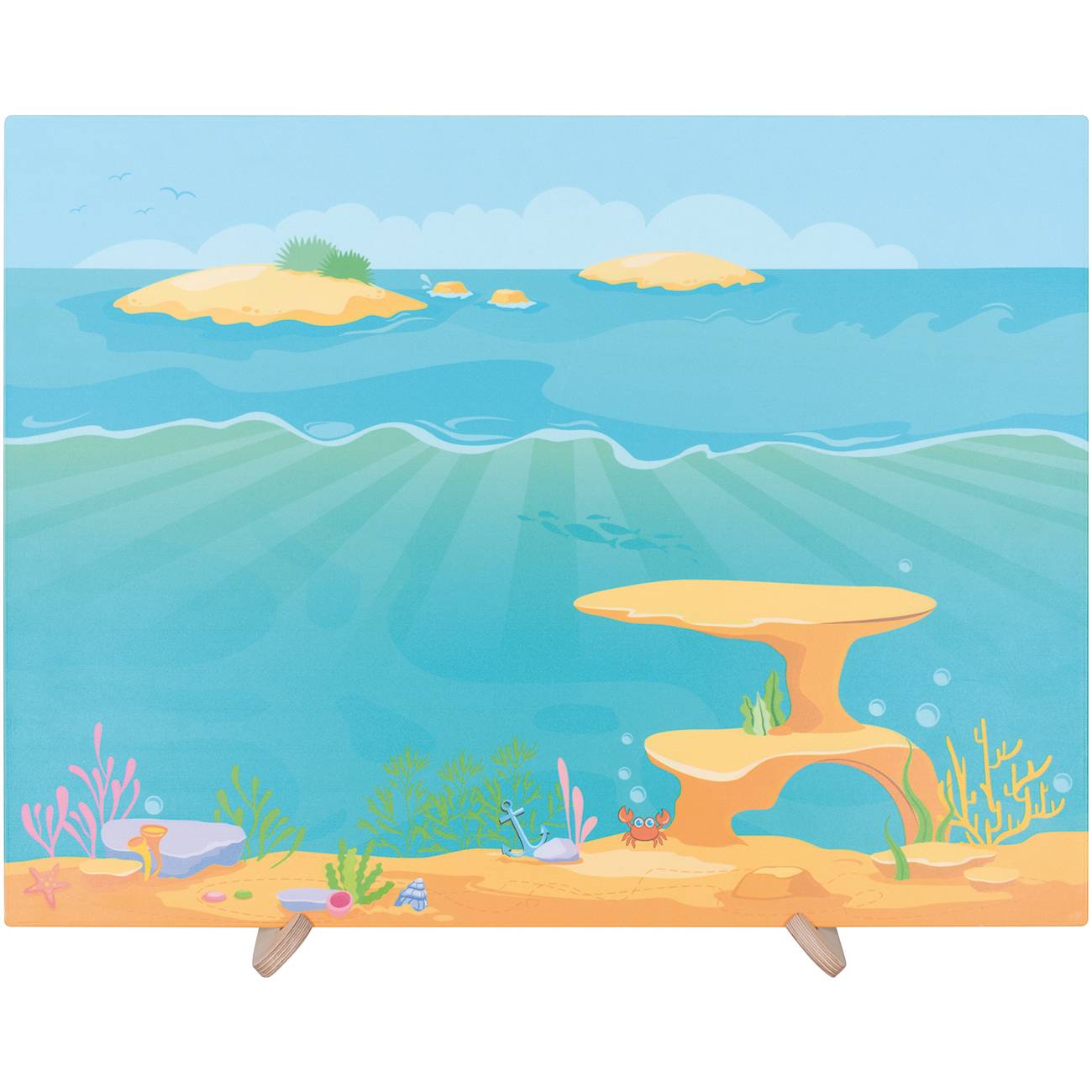 EDUPLAY 120793 Mega-Magnettafel Meer