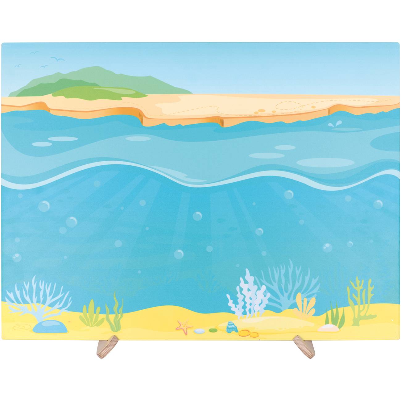 EDUPLAY 120793 Mega-Magnettafel Meer