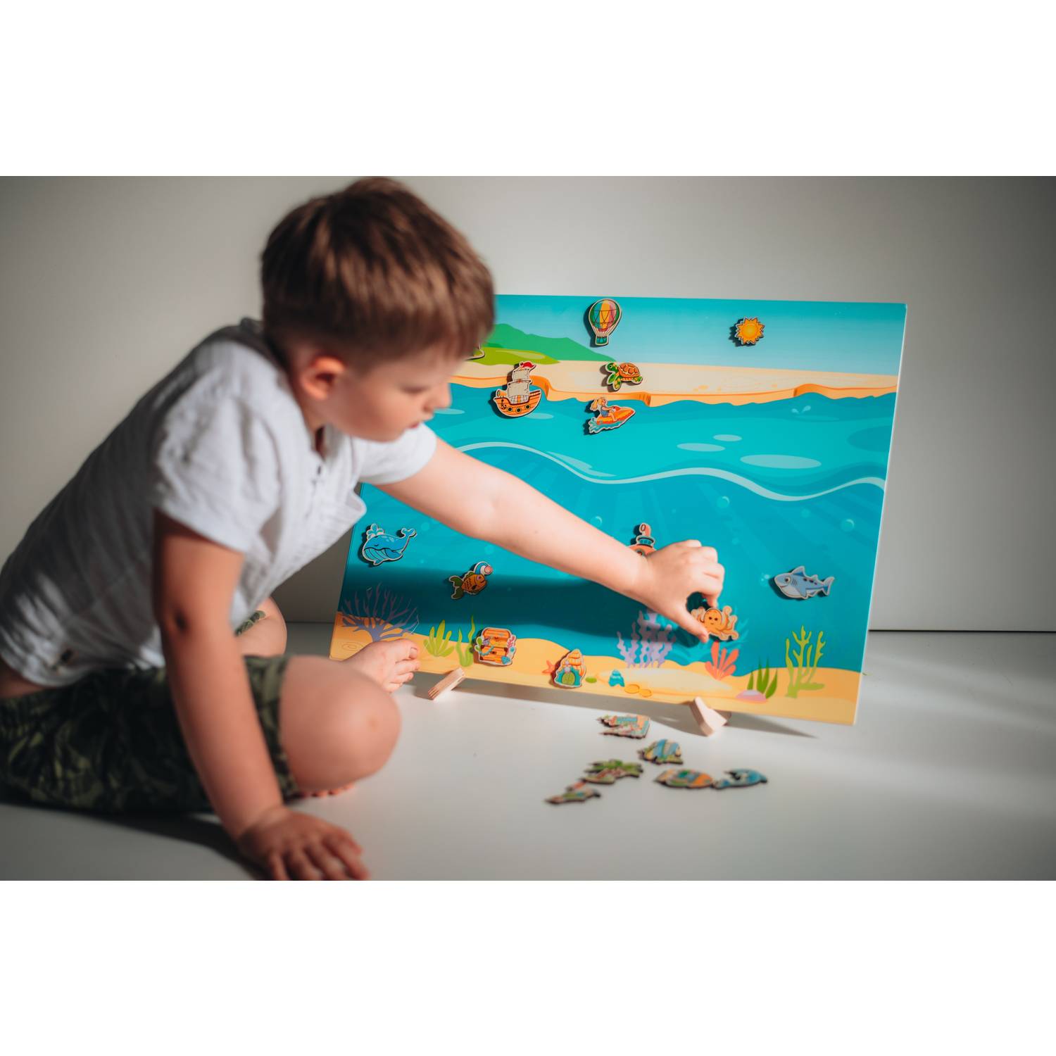 EDUPLAY 120793 Mega-Magnettafel Meer
